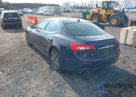 2015 Maserati Ghibli S Q4 z USA, uszkodzony, nr VIN ZAM57RTA9F1135227